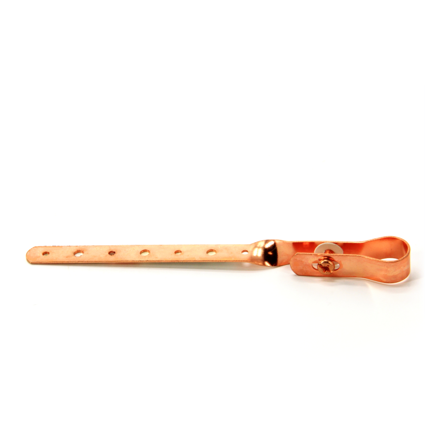 Copper plated pipe hanger